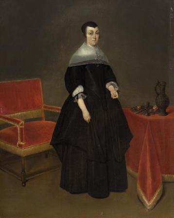 Gerard ter Borch the Younger Hermana von der Cruysse (1615-1705) oil painting picture